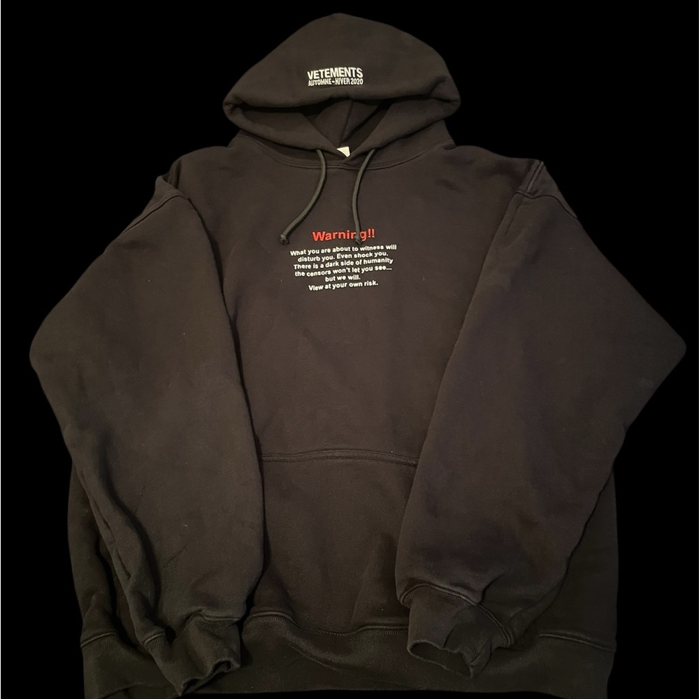 Vetements hoodie